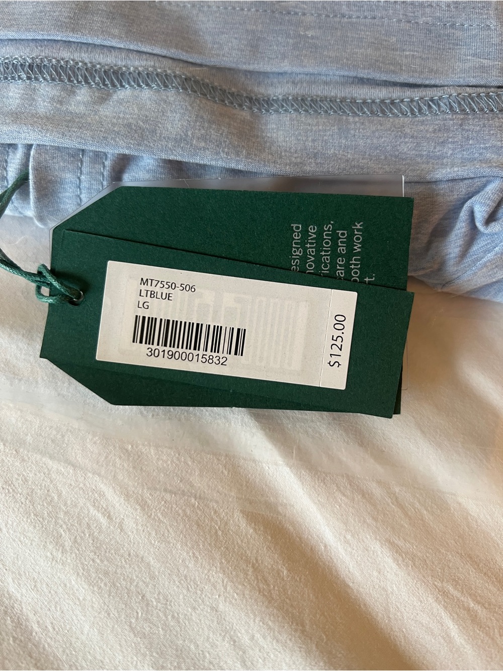 2026 Masters Tech Pullover Hoodie Light Blue, Men’s Large - Picture 3 of 6